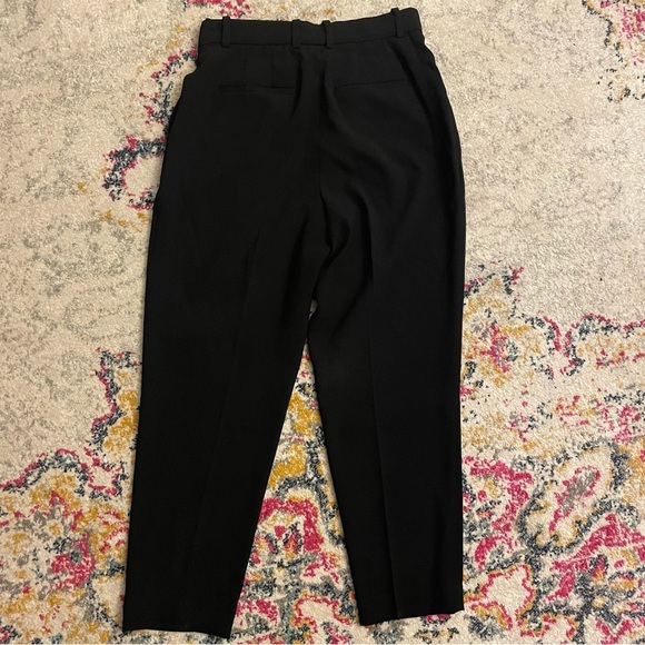 Aritzia Babaton Vogue Pants in Black Size 6 - High Rise Ankle Length TrueCrepe - Picture 14 of 14